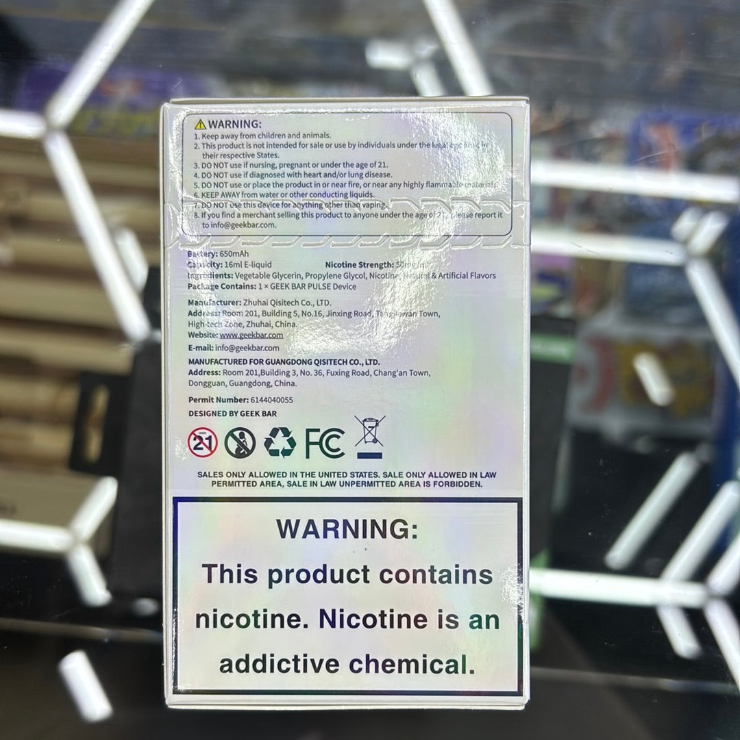 Geek bar pulse berry bliss