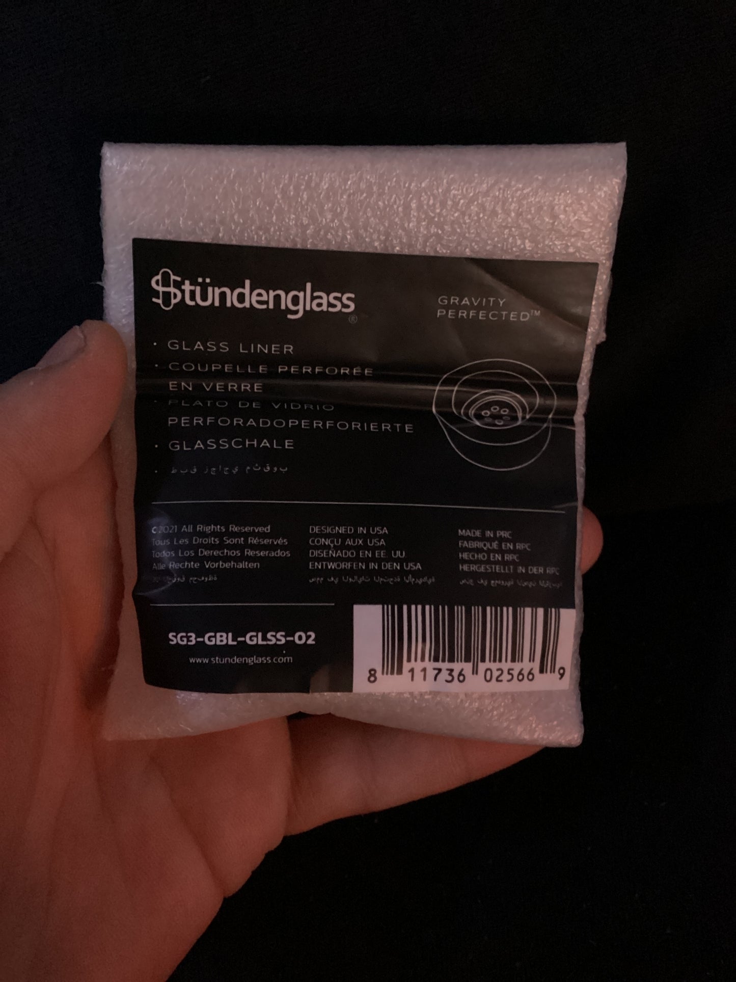 Stundenglass glass liner