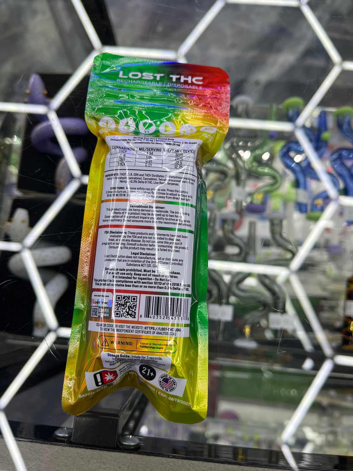 Lost THC live resin for 20 sativa Zaza Berry