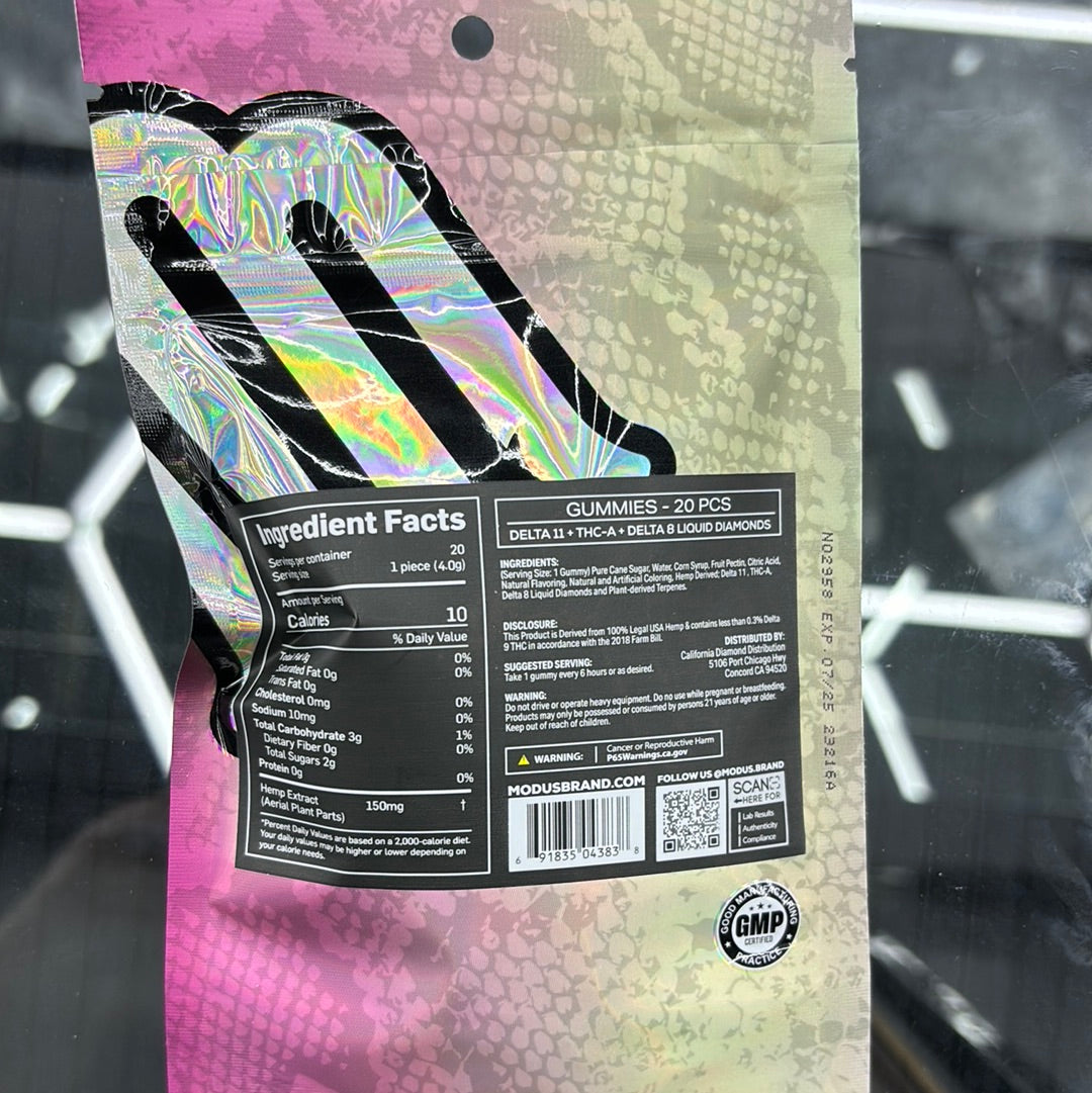 Modus upper cut blend 3.0 white gummy sativa