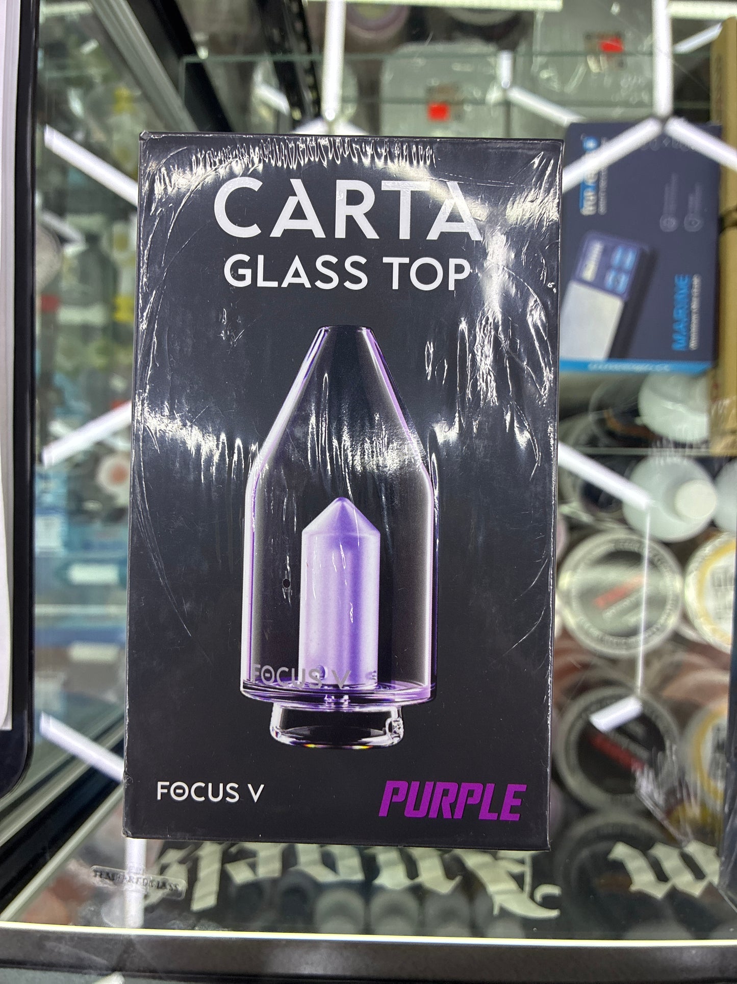 CARTA GLASS TOP PURPLE