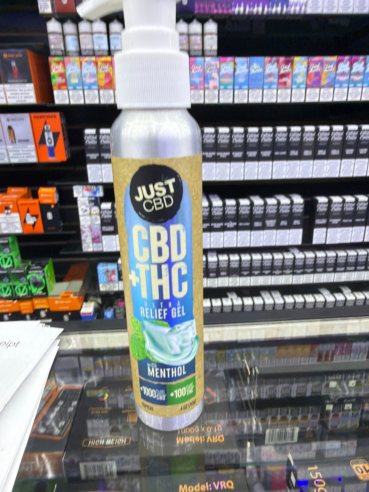 JUST CBD SMOOTH RELIEF GEL W/MENTHOL 1000mg TOPICAL