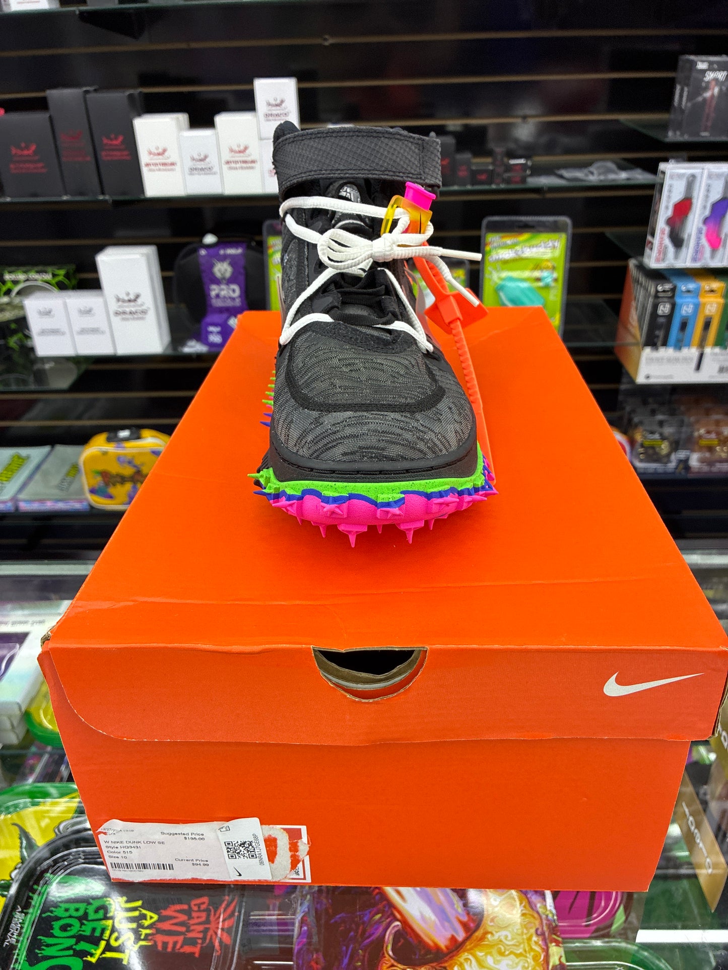 Nike off white Air Force 1 mid size 9.5