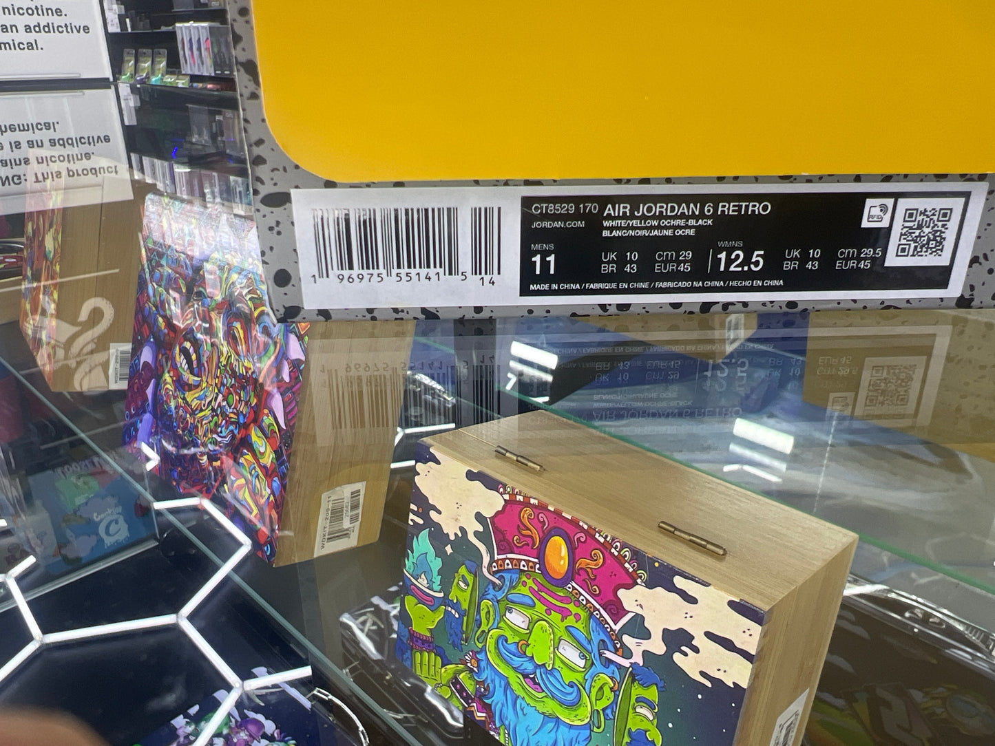 Jordan 6 Retro Yellow Ochre size 11