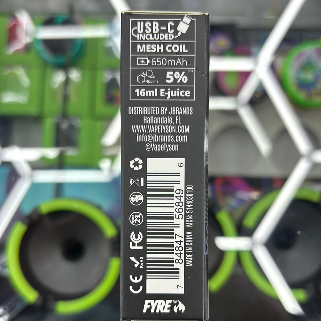 Tyson, round two, frozen blueberry