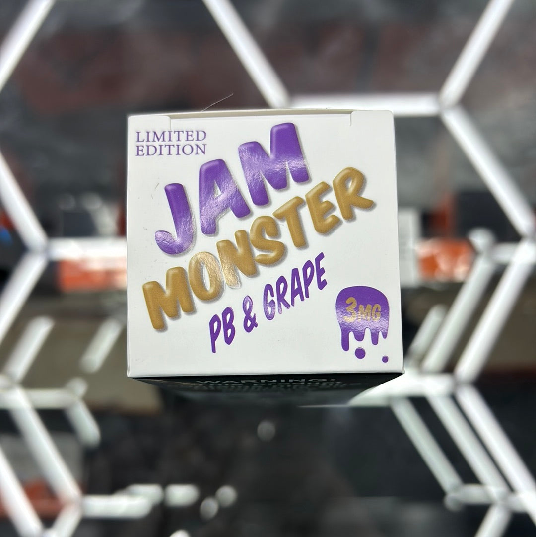 Jam, monster, PB, and grape 3MG