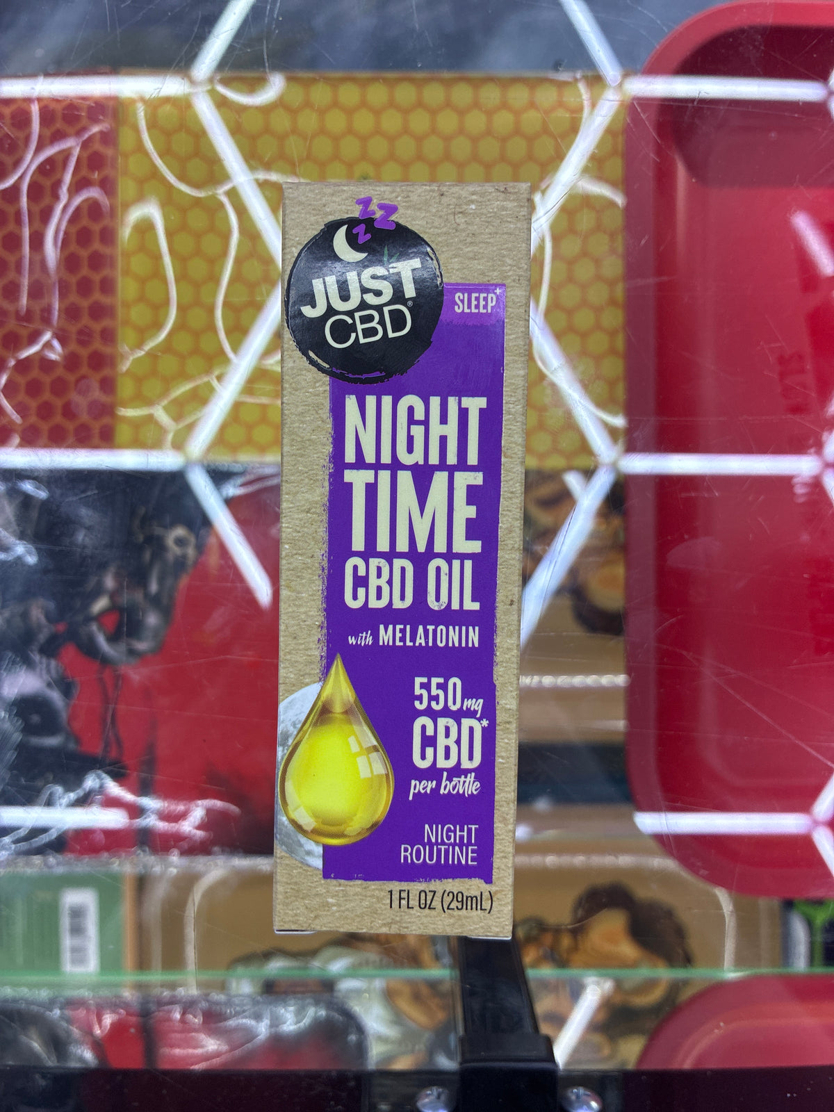 Nighttime CBD Oil Tincture with Melatonin 550mg