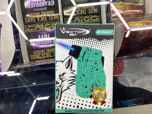Vector Wulf speed limited edition aquamarine and black