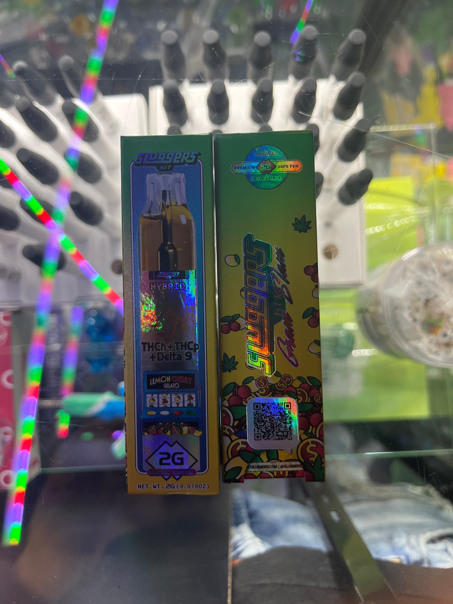 Sluggers hit 2g disposable lemon cherry gelato hybrid