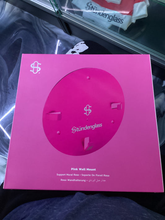 Stundenglass pink wall mount