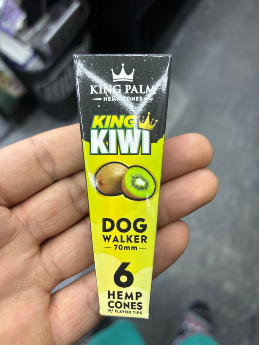 King palm dog walker 70 MM6 hemp cones king Kiwi