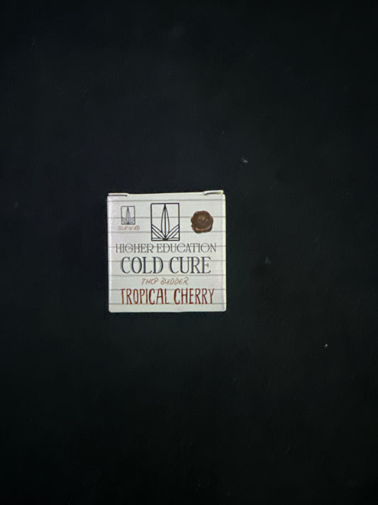 Higher education, Cold Cure, THCP Budder, wax Tropical Cherry, Sativa, 2 g