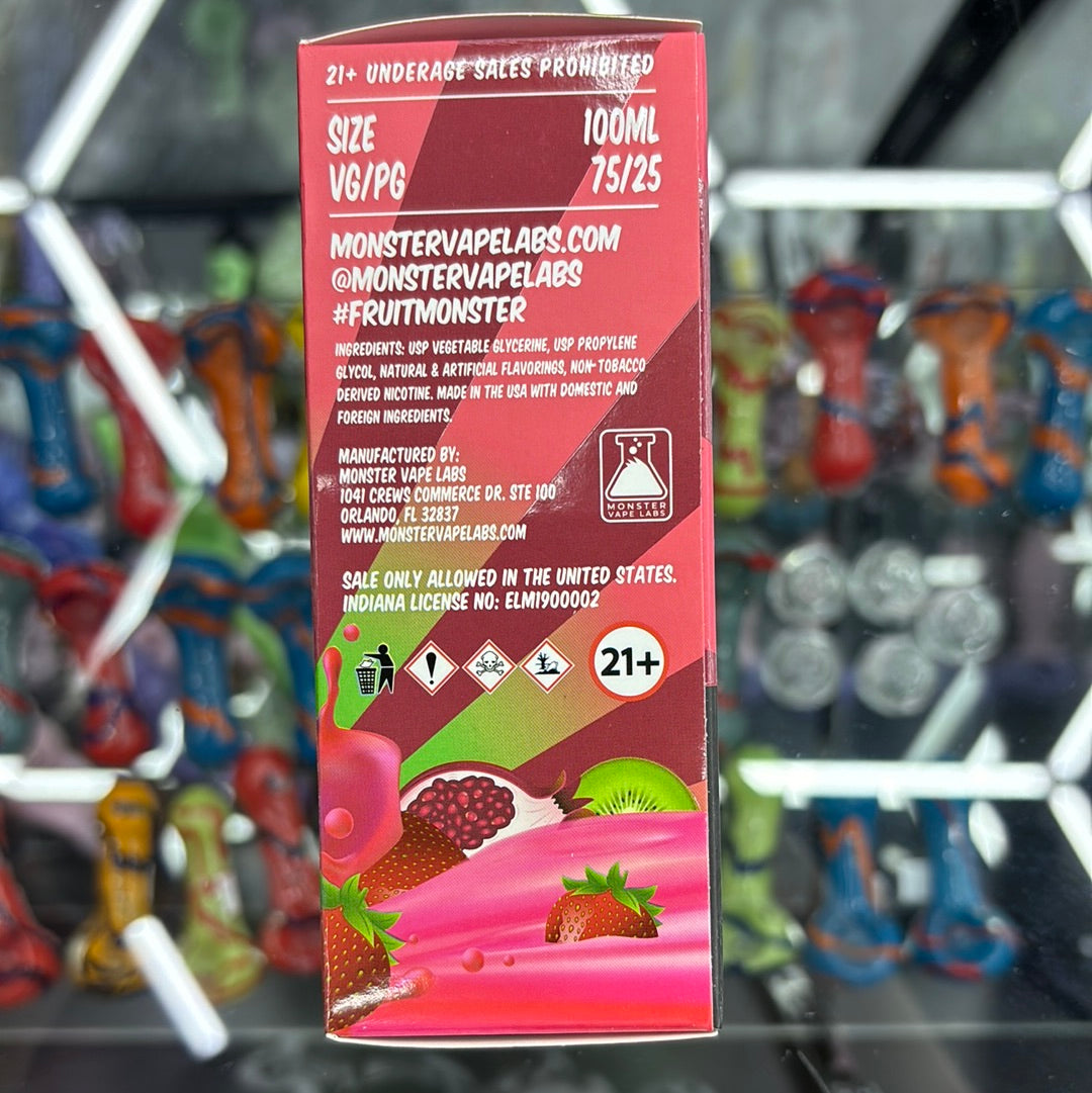 Frozen fruit monster, strawberry kiwi pomegranate 3MG 100ML