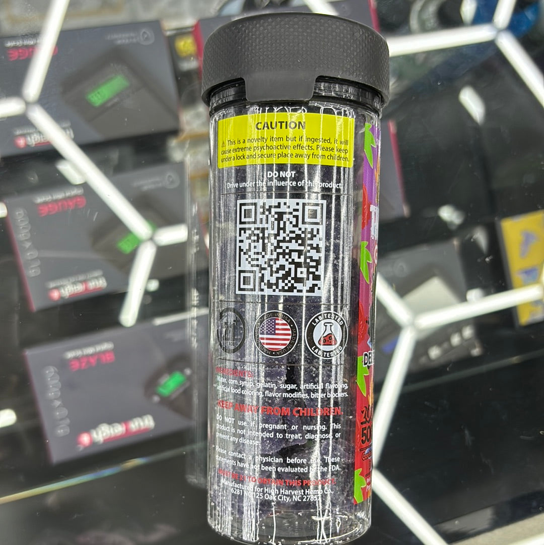 The demon gummies grape punch,5000 MG per jar