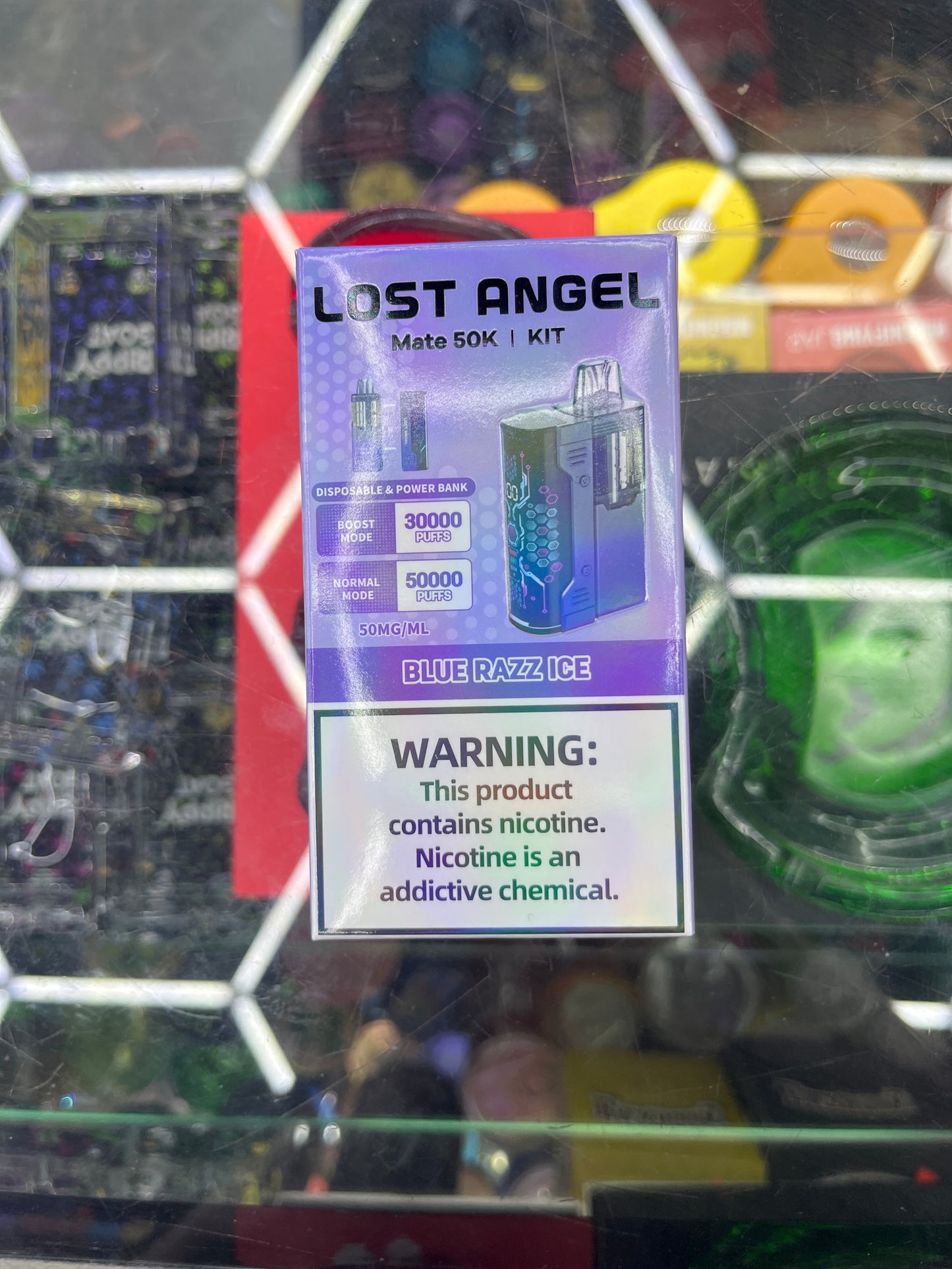 Lost angel mate 50k kit blue razz ice