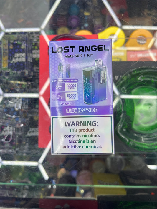 Lost angel mate 50k kit blue razz ice