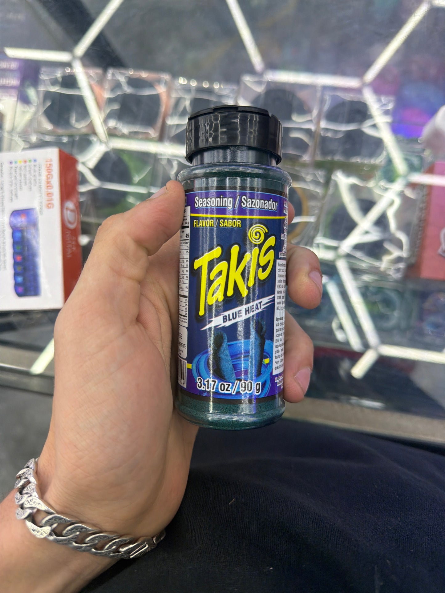 MEXICAN SEASONING POWDER 3.17OZ / 90G | TAKIS BLUE HEAT