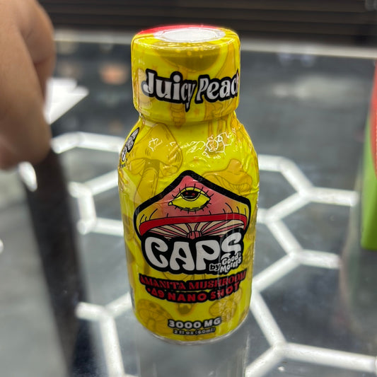 Caps juicy peach shot