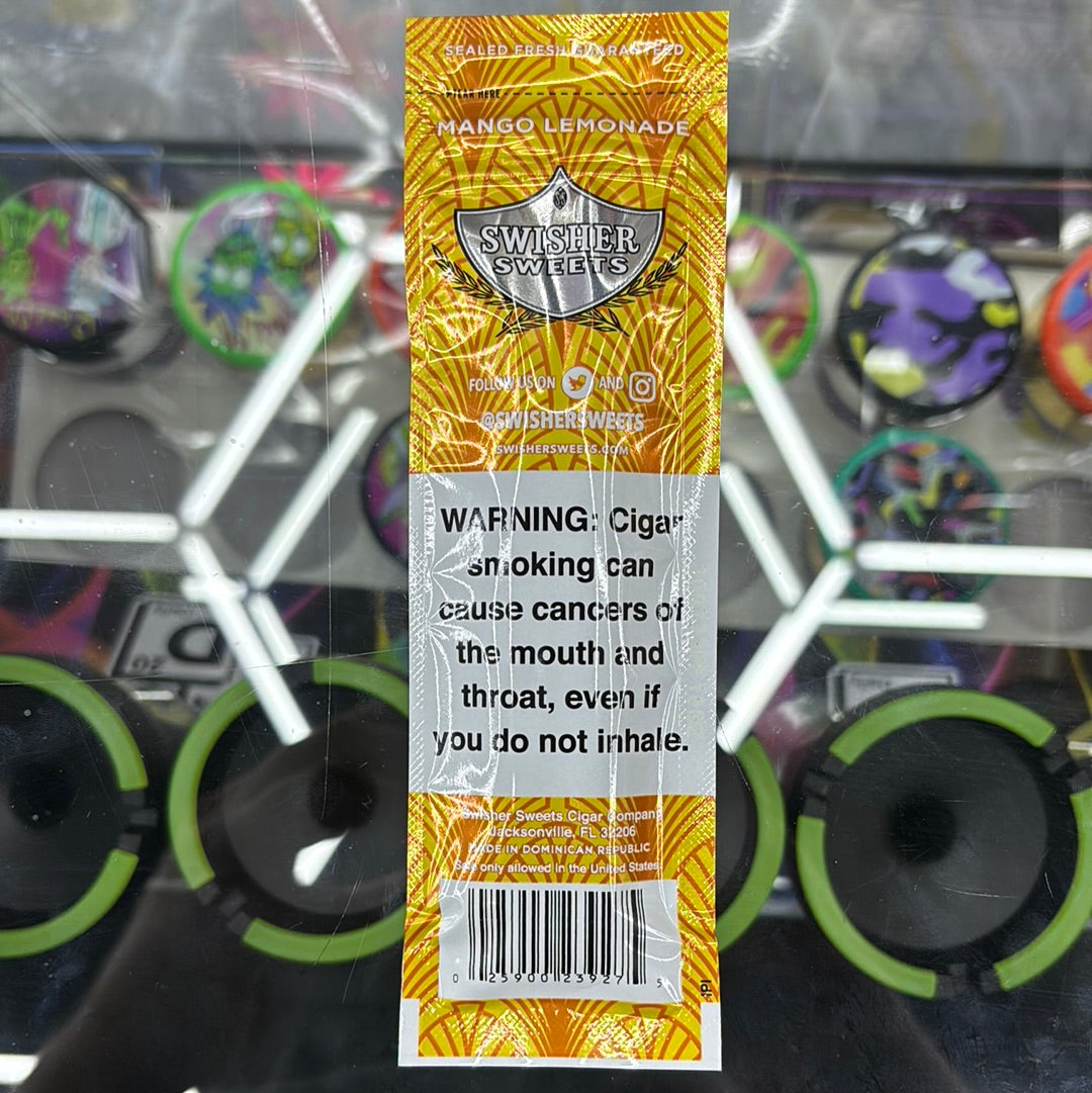 Swisher sweets mango lemonade 2 cigarillos