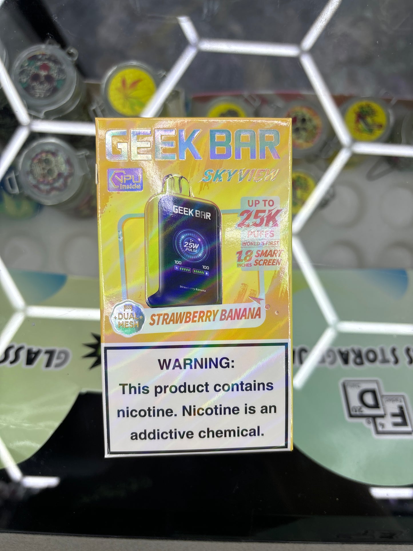 Geek bar skyview strawberry banana