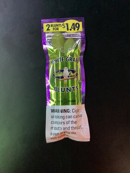 White owl blunts white grape