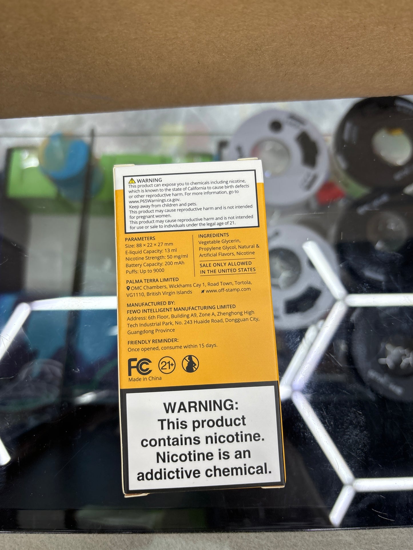 Off stamp pod key lime