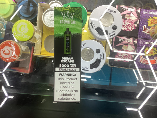 Al fakher crown bar dream escape 8000puffs