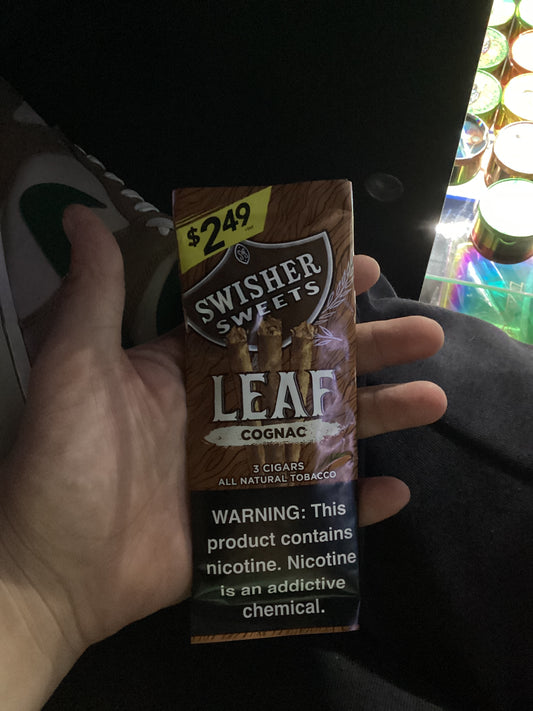 Swisher sweets leaf cognac