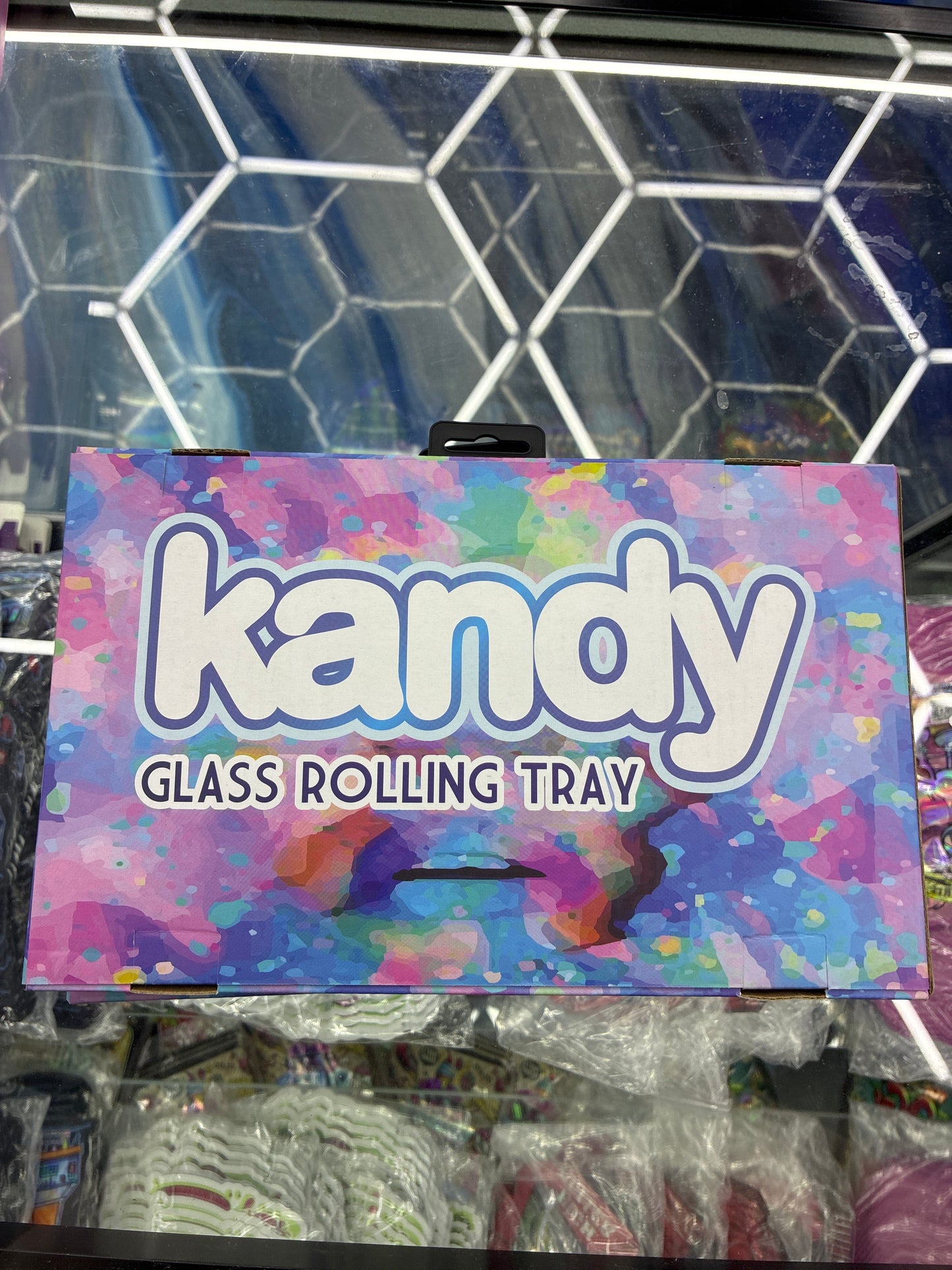 Kandy glass rolling tray