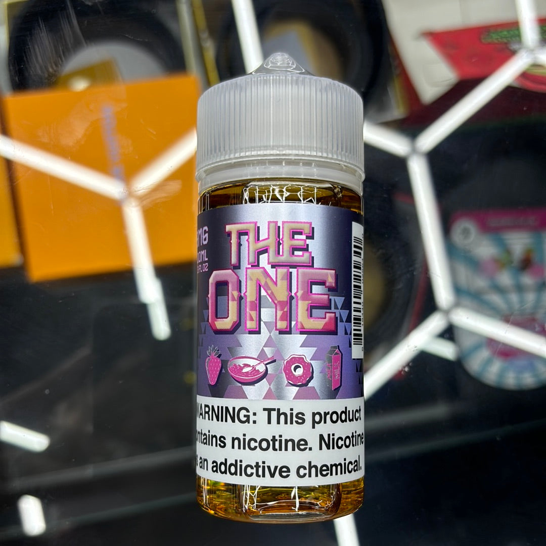 The one 3mg stawjelly