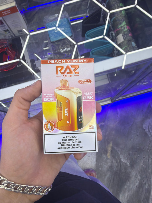 Raz Vue Kit 50k puff disposable Peach Yummy