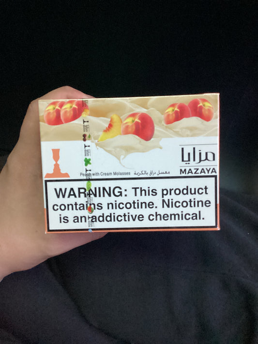 Mazaya peach with cream molasses 250G