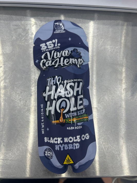 Viva la hemp thcp hash hole w keef 4g total black hole OG hybrid