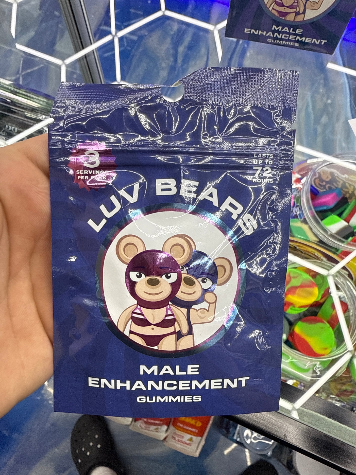 Luv bears male enhancement gummy’s