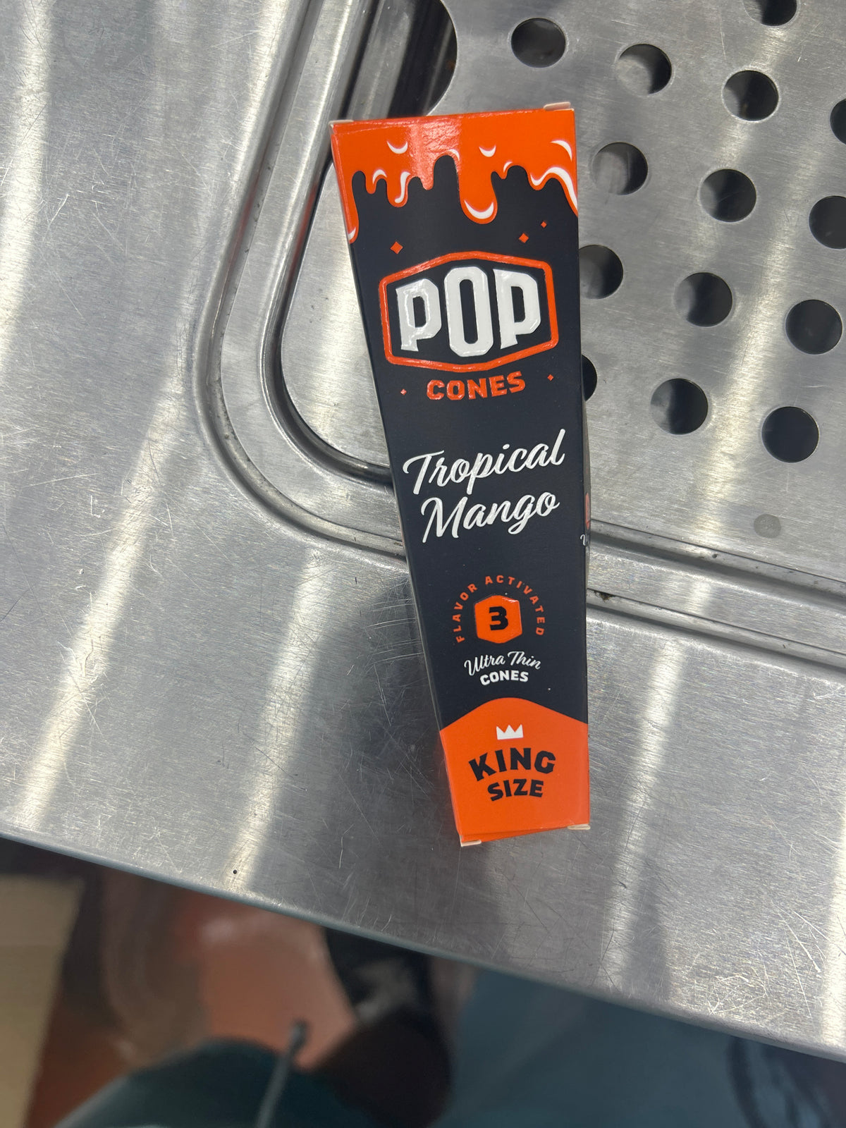 Pop cones tropical mango  three pack king sized