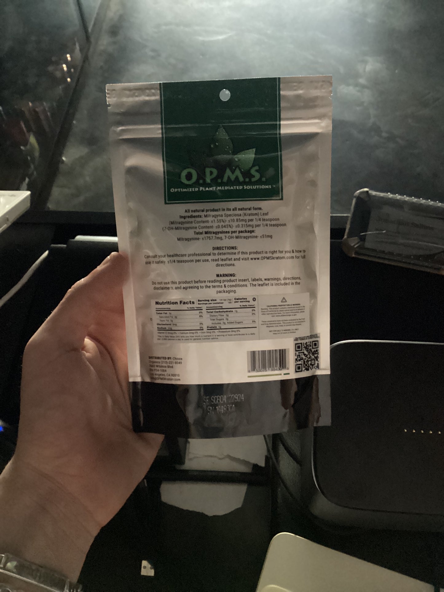 Opms borneo kratom powder 4oz super green