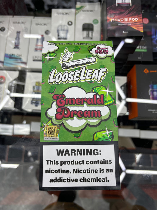 Looseleaf emerald dream 2pk