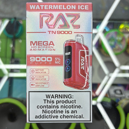 Raz 9000puffs watermelon ice