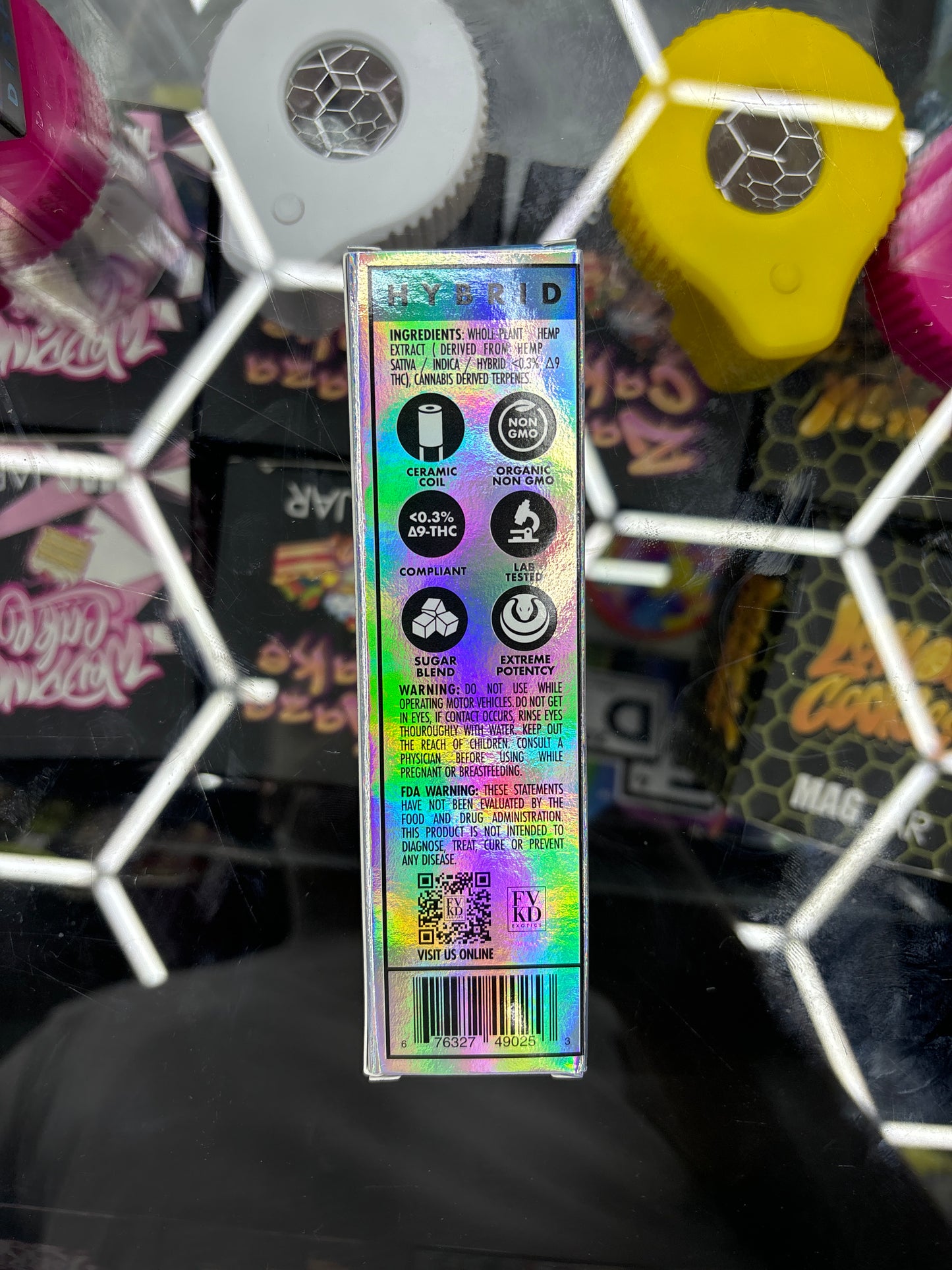 Fvkd exotics blue dream , 3.5G hybrid THCA sugar