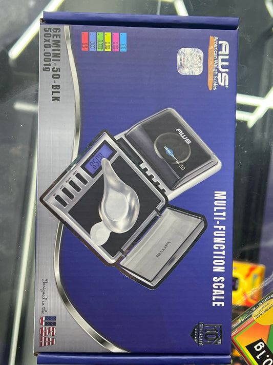 Aws scale gemini 50g x.001g gimini-50-blk