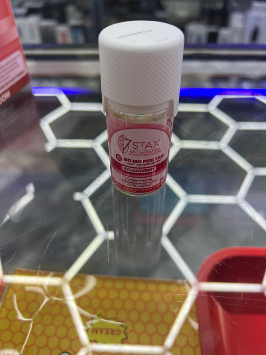 7Stax 15ctx80mg bottle strawberry 1200mg