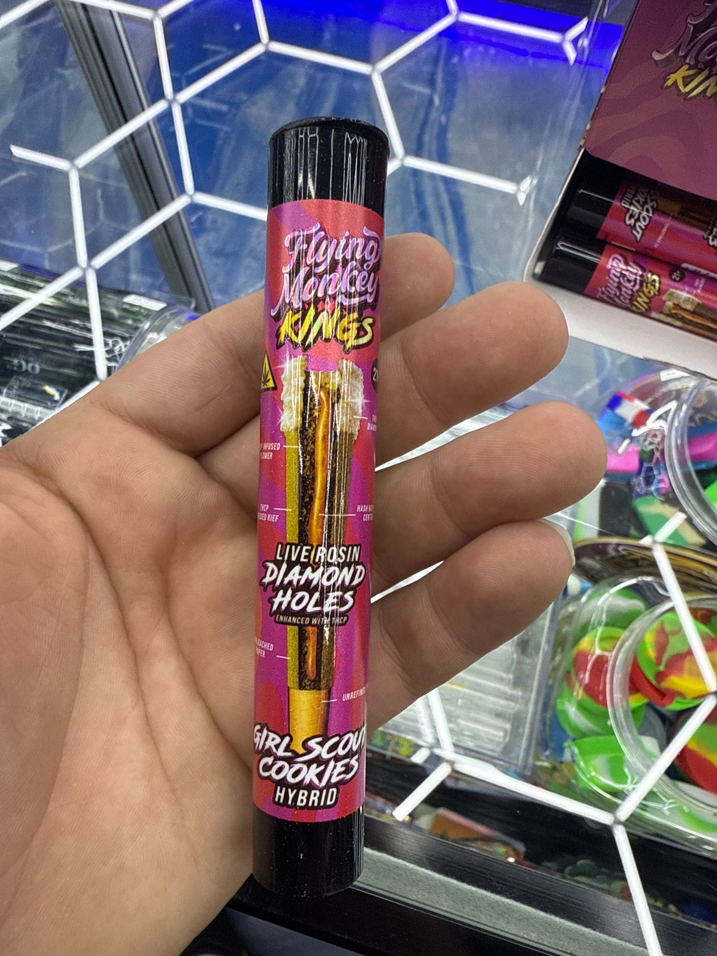 Flying monkey kings live rosin diamond holes girl Scout cookies