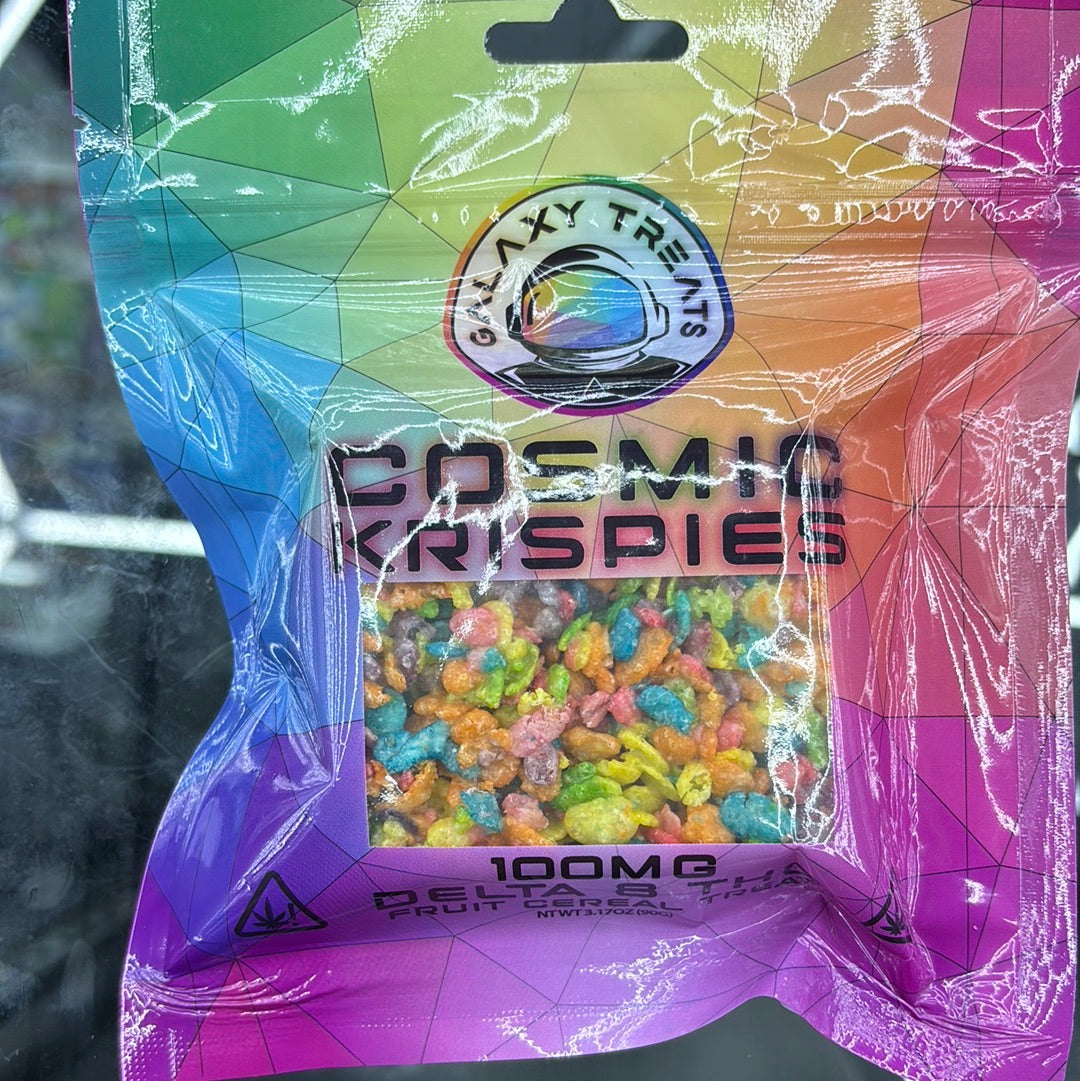Galaxy treats, cosmic crispy 100 mg