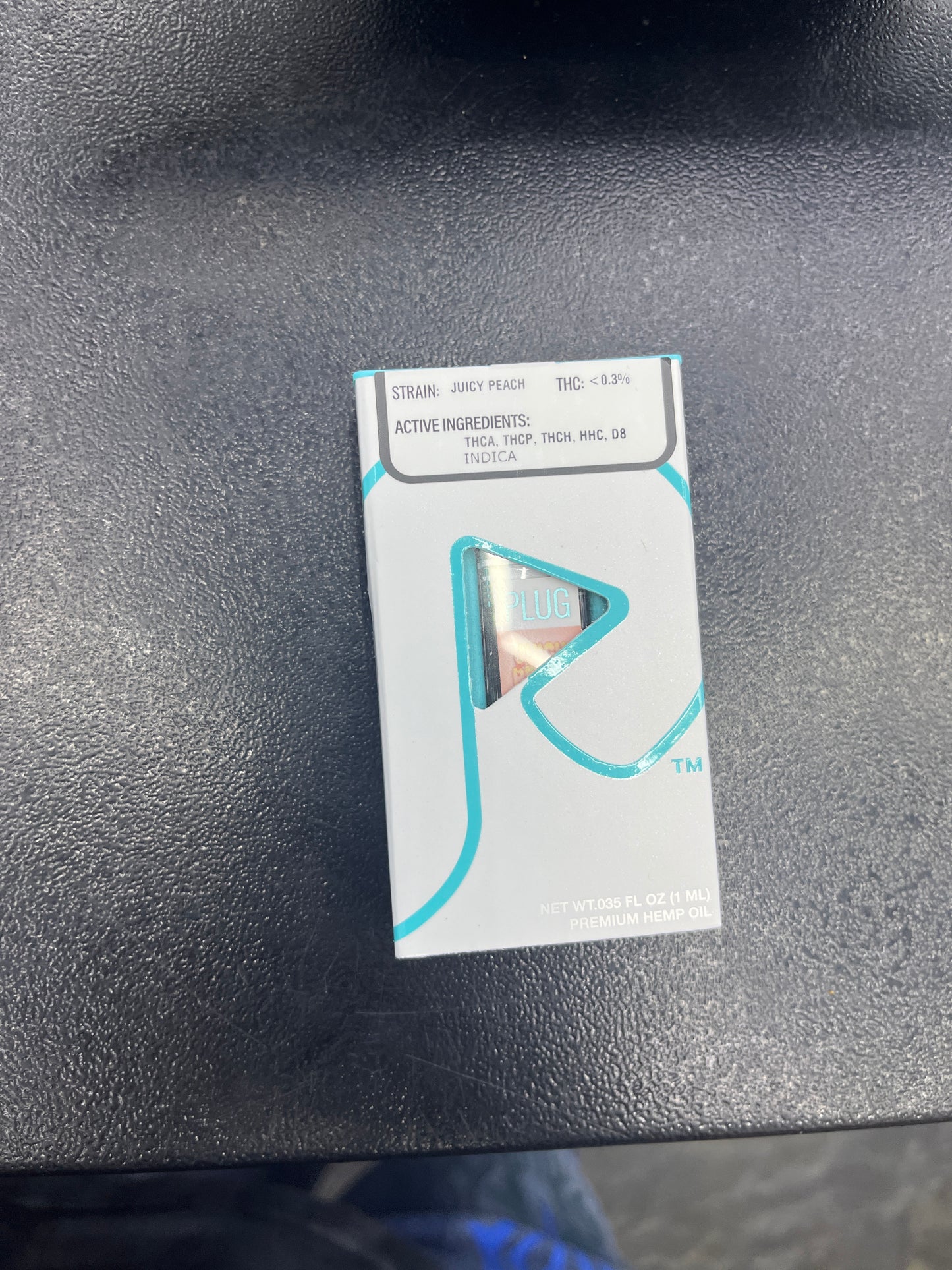 Plug play exotics 1ml cartridge thcp juicy peach indica