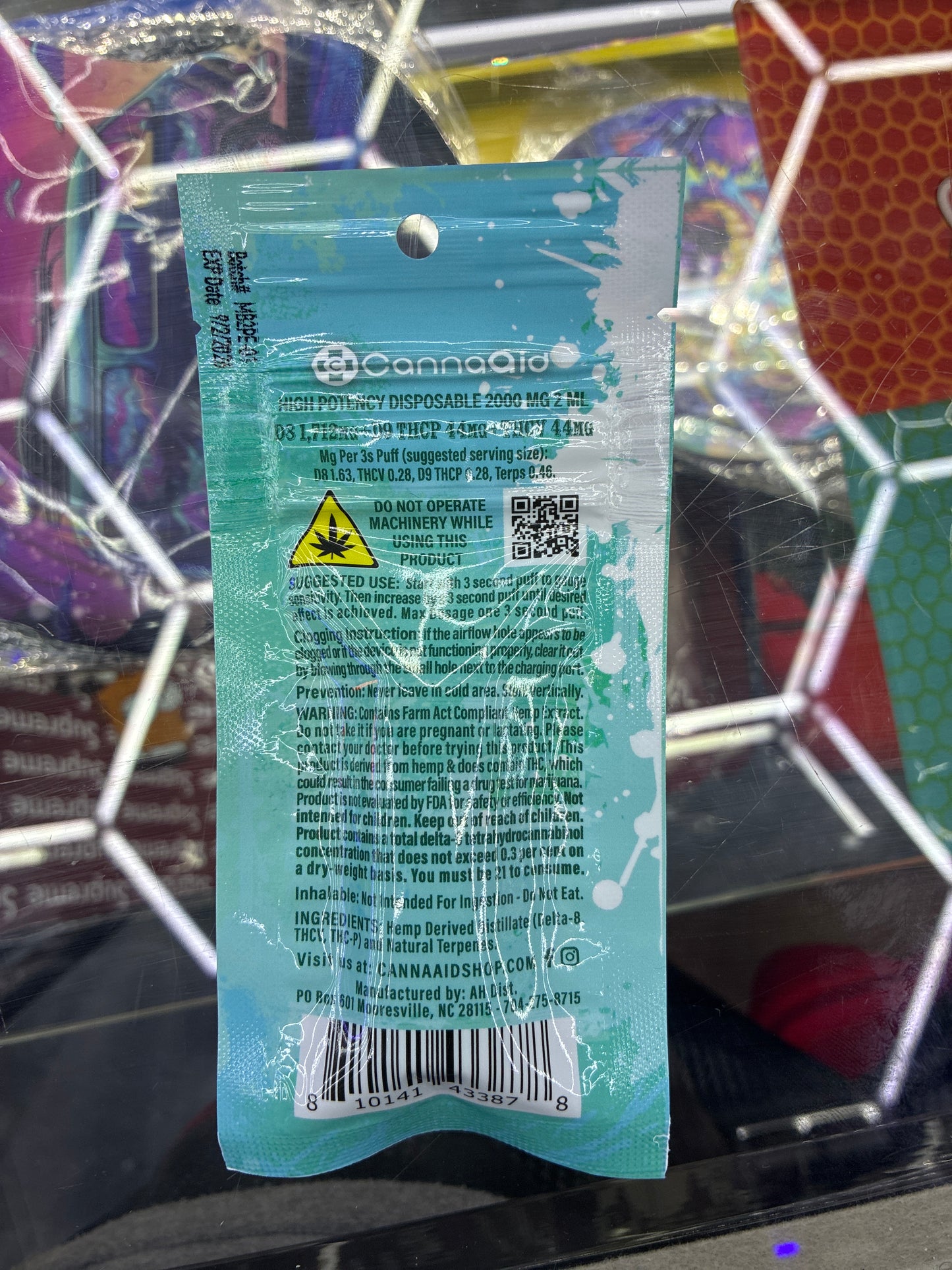 CannaAid megablend 2.0 2g Pineapple Express hybrid