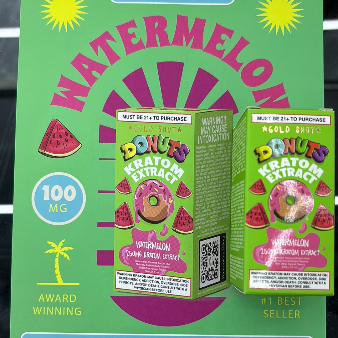 Donuts watermelon 250mg kratom extract