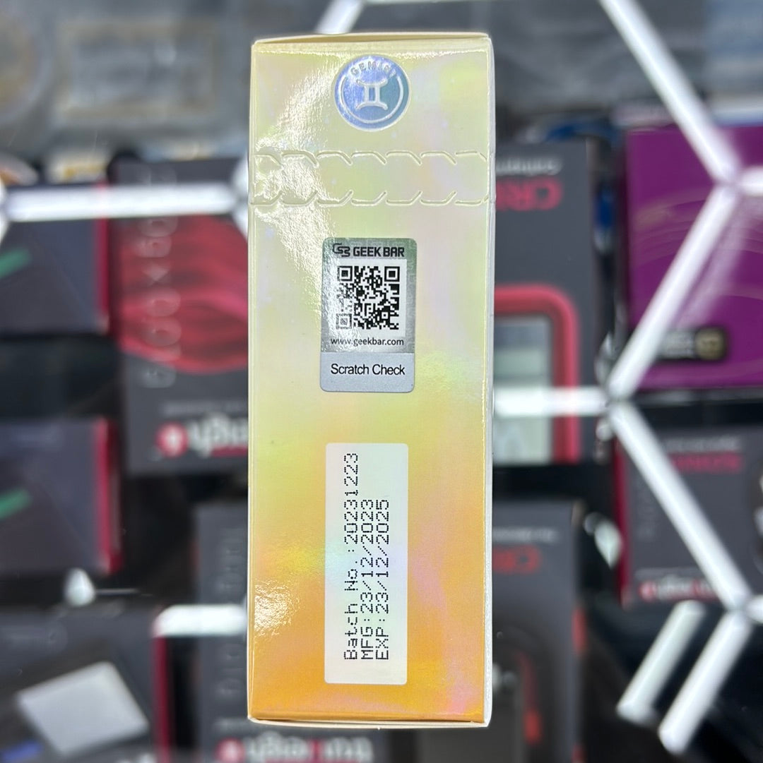 Geek bar pulse grape lemon