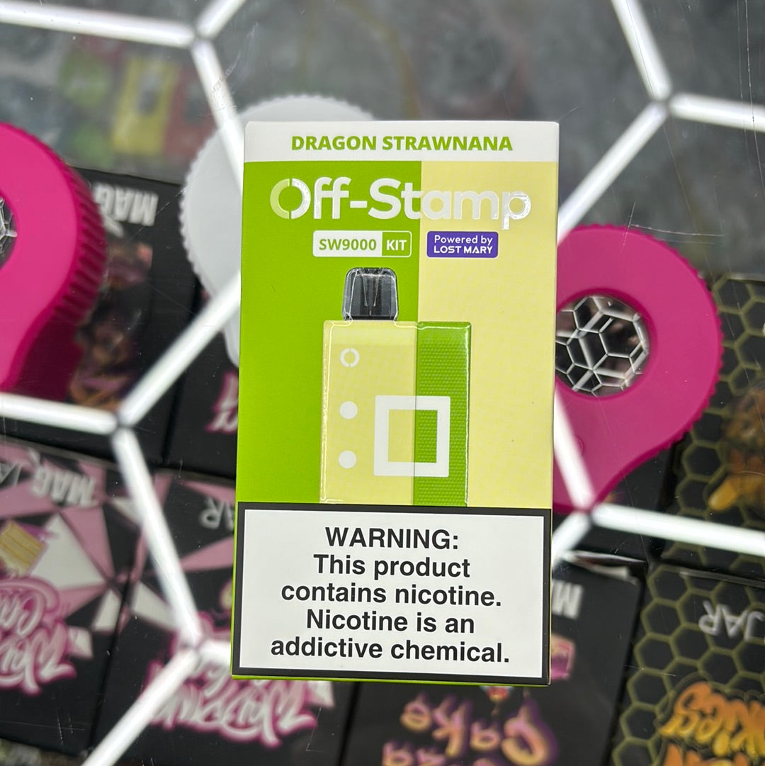 Off stamp dragon strawNana