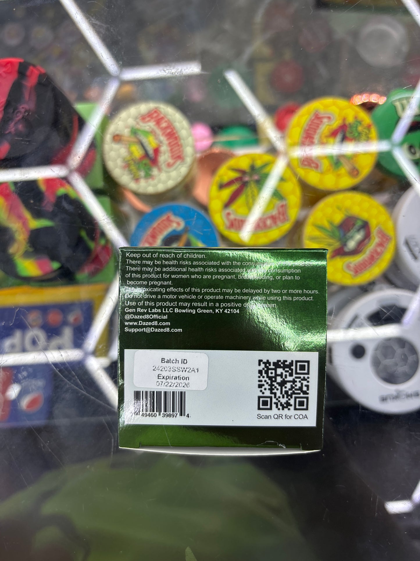 Dazed THCA Diamond crumblz super sour diesel sativa 2G