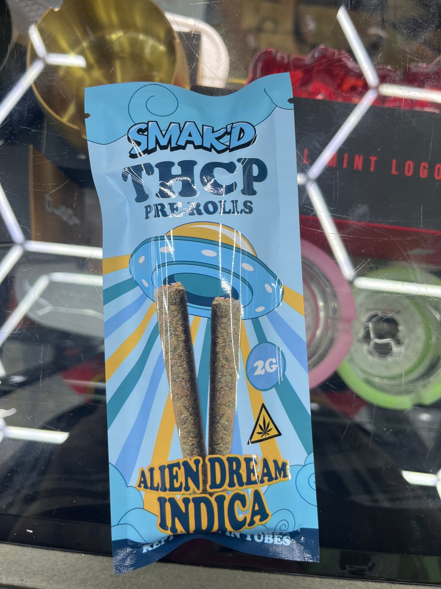 Smakd prerolls 2g alien dream indica